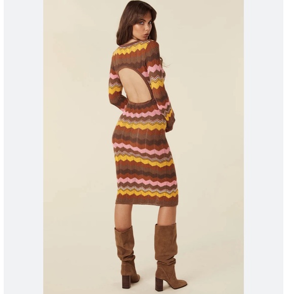 Spell Ziggy Crochet Dress - Picture 8 of 11